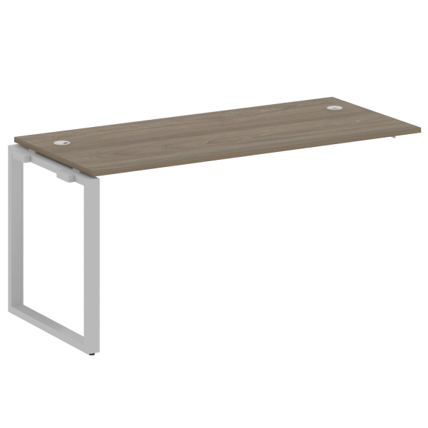 Проходной наборный элемент рабочей станции Metal System Style БО.ПРС-СП-1.4 1600x720x750 (Вяз/Серый металл)