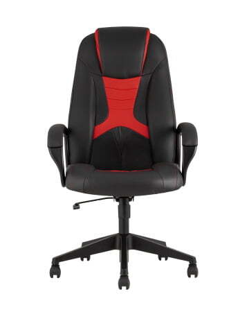 Кресло игровое TopChairs ST-CYBER 8 черный/красный (Геймерское кресло ST-CYBER 8 красный)