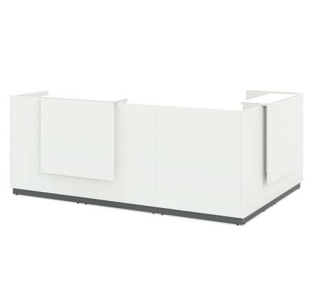 FASTA CORNER Приемная стойка угловая (Белый)