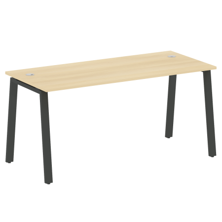 Стол письменный Metal System Style БА.СП-4 1600x720x750 (Акация/Антрацит металл)