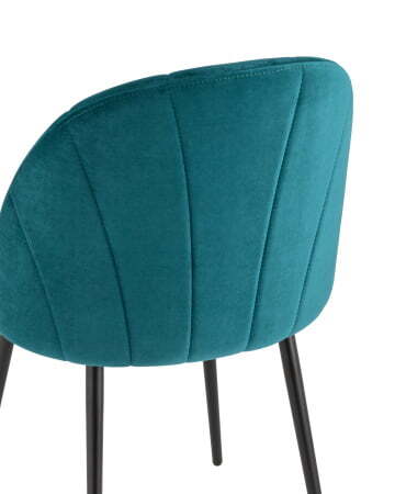 Стул Логан велюр изумрудный (Стул кухонный Логан изумрудный)