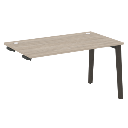 Стол-приставка к опорным элементам на деревянных опорах Onix Wood OW.SPR-3.8 1380x800x750 (Дуб Аттик/Дуб Темный)