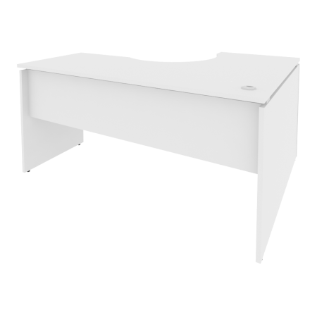 Стол криволинейный, левый Style Л.СА-4Л 1580x1200x750 (Белый)