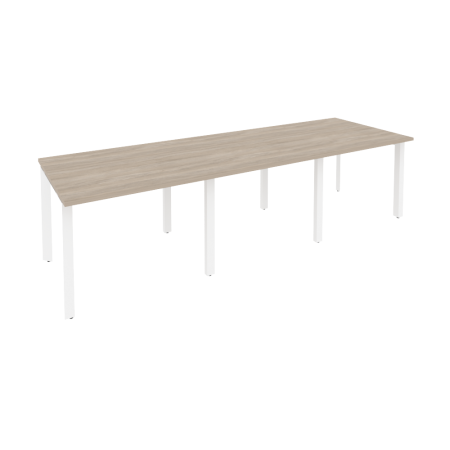Стол переговорный Onix O.MP-PRG-3.1 2940x980x750 (Дуб Аттик/Белый Металл)
