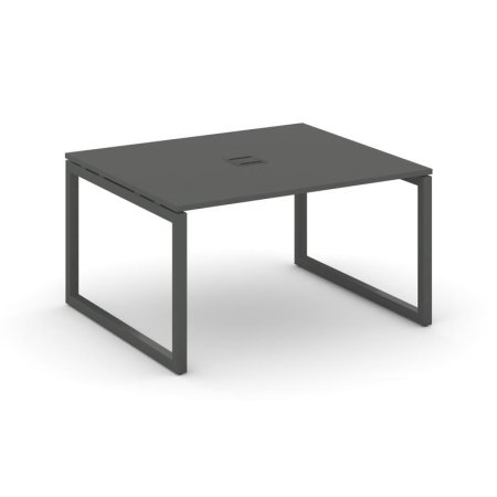Стол переговорный SN-5O.SPRG-032 (1180х1180х750) (Антрацит/Металл Антрацит)