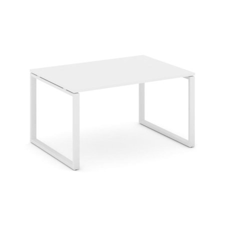 Стол переговорный SN-6O.SPRG-001.3 (980х980х750) (Белый/Металл Белый)