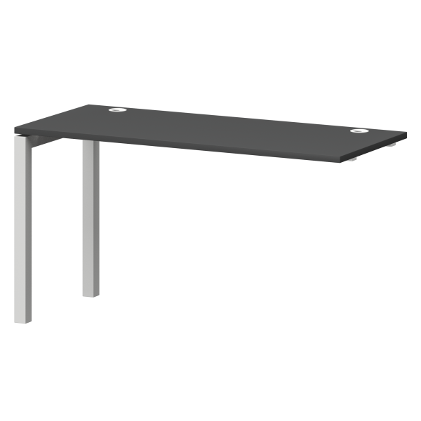 Модуль линейный на металлокаркасе Смарт СМС25-П-12К.60Э.Пр50 1200x600x750 (Графит/Белый)