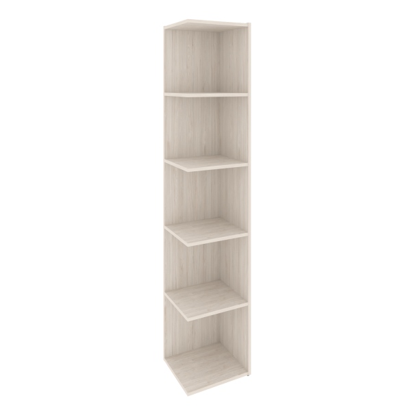 Модуль приставной 5 ячеек Locker Plus LK.PM-5 390x350x1983 (Денвер Светлый)