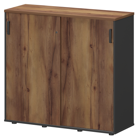 Тумба-купе Смарт СМТ-12.11К Тип2 1236x444x1175 (Графит/Таксония)