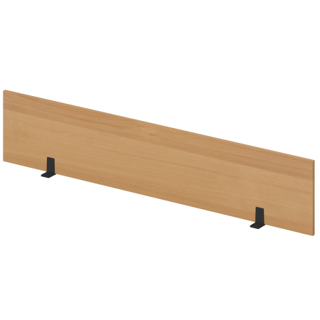 Экран для одиночного стола Арго-М СМЭ18-18 1800x18x350 (Ольха/Антрацит)