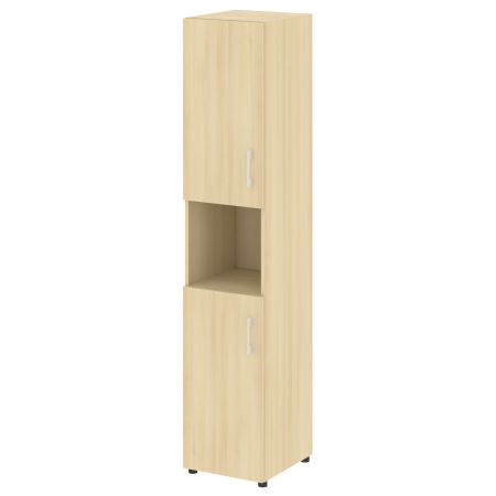 Шкаф высокий узкий нужен топ левый LT.SU 1.5 L 400x450x1990 (Акация Лорка)