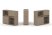 Тумба двойная + низкая надставка ES.NB.2N-12 (1500х410х1135) (Латте)