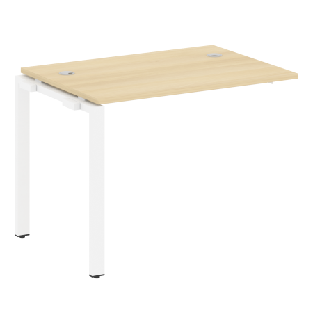 Проходной наборный элемент рабочей станции Metal System Style БП.ПРС-СП-1.1 1000x720x750 (Акация/Белый металл)