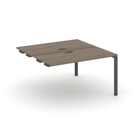 Стол-приставка к опорным элементам SN-6P.DPRS-024 (1580х1632х750) (Вяз Благородный/Металл Антрацит)
