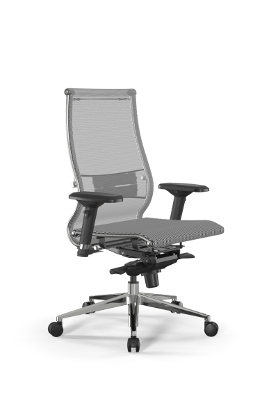 Кресло для руководителя Метта Samurai L2-5D - TS /Kc00/Nc00/D04P(M06.B32.G11.W03) (Белый)