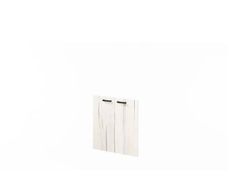 Двери низкие L-010 706х18х752 (Таксония Айвори)