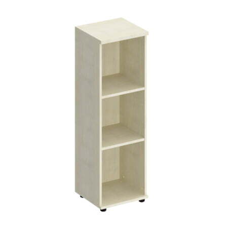 Стеллаж средний узкий Комфорт МП2 К 425 400x380x1230 (Дуб шамони светлый)