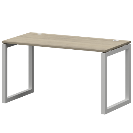 Стол на металлокаркасе Смарт СМС25-О-10К.73.Пр50 1000x730x750 (Кронберг/Белый)