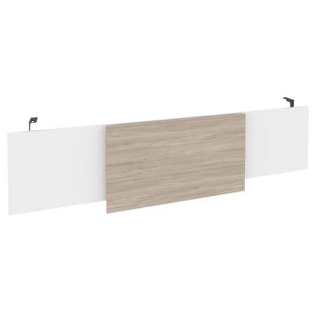 Царга стола руководителя Onix O.M-CSR-6 1740x450x54 (Дуб Аттик/Белый/Антрацит)