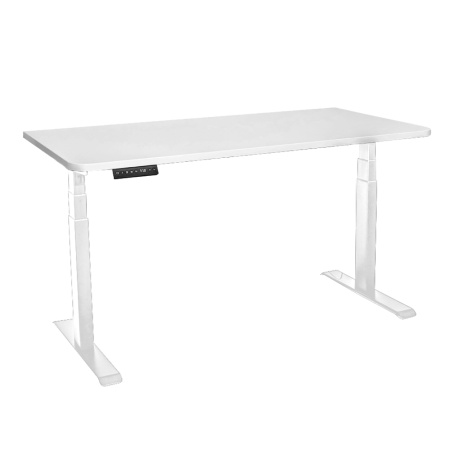 Стол c электроприводом LA-T33-2A3 (1200x600x625-1275) (Белый | Белый)