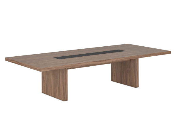 Стол переговоров GALAXY 240 (2400х1200х750) (Шпон Грецкого ореха TA23YA)