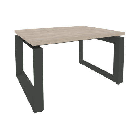 Стол журнальный Onix O.MO-SJ-1 780x600x450 (Дуб Аттик/Черный металл)
