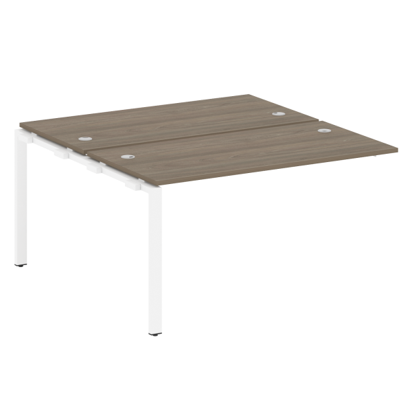 Проходной наборный элемент рабочей станции Metal System Style БП.ПРС-СП-2.3 1400x1475x750 (Вяз/Белый металл)