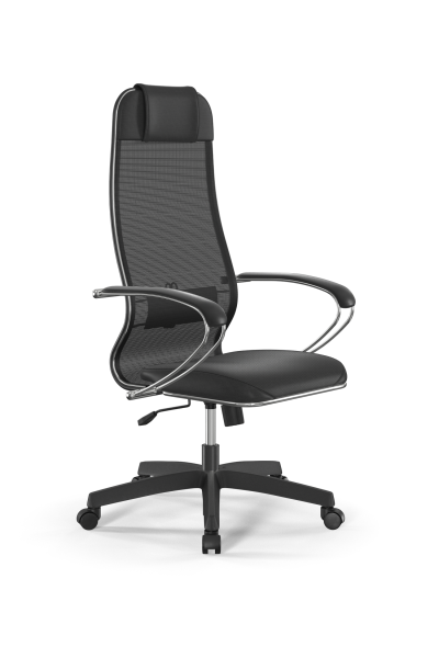 Кресло для руководителя Метта Sit 10 B1-115K - X2+Extra /Um00/Wm12/K1cL(M09.B02.G15.W01) (Черный)