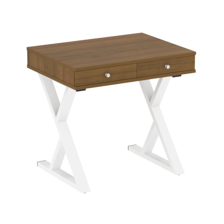 Компьютерный стол VR.SP-1-79M 794x600x750 (Орех Гварнери/Белый Металл)