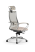 Кресло для руководителя Метта Samurai L2-6K - TS+Infinity /Kc00/Wm06/K2cL/H2cL-3D(M06.B31.G04.W03) (Молочный)