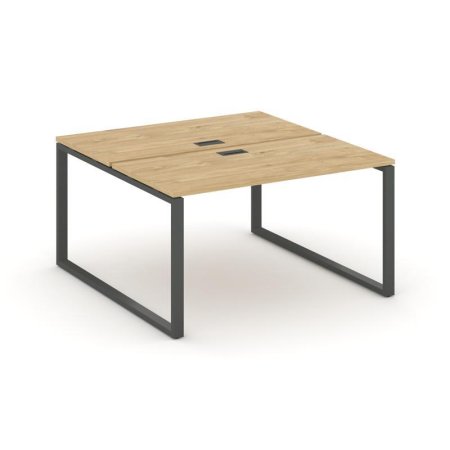 Рабочая станция 2-х сторонняя SN-6O.DRS-022 (1180х1632х750) (Тиквуд Светлый/Металл Антрацит)