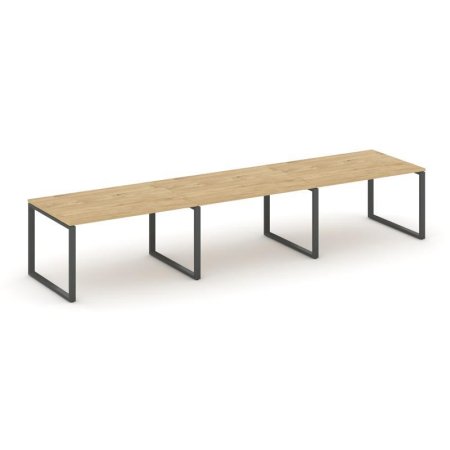 Стол переговорный SN-6O.SPRG-023.3 (4410х980х750) (Тиквуд Светлый/Металл Антрацит)