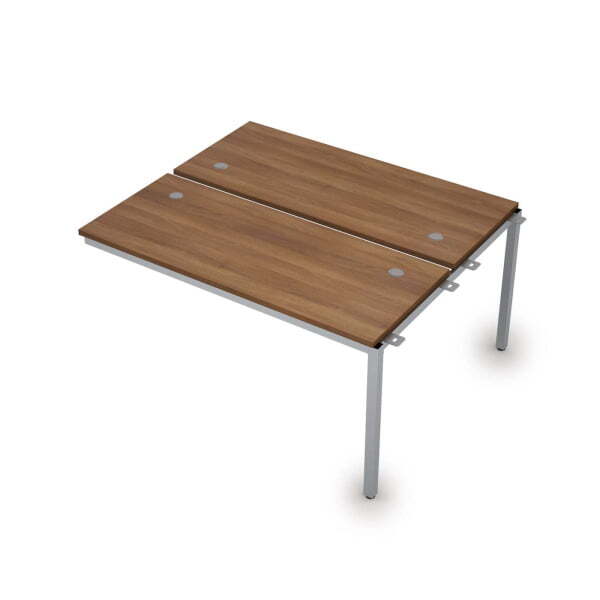 6МБС.269 Сдвоенные бенч-системы, средний модуль (1400x1235x750) (Шамони темный/Алюминий матовый)