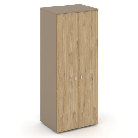 Гардероб широкий глубокий ES.GB-2 (800х600х1977) (Латте/Тиквуд Светлый)