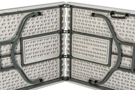 Стол складной чемодан пластиковый Кейт 240 (Стол складной Кейт белый)