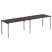Стол двойной Xten Gloss XGWST 2870.1 2806x700x750 (Легно темный)
