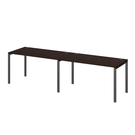 Бенч линейный на 2 рабочих места Арго-М АМБЛ-005 3600x730x760 (Дуб венге/Антрацит)