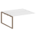 Проходной наборный элемент рабочей станции Metal System Style БО.ПРС-СП-2.4 1600x1475x750 (Дуб Наварра/Серый металл)