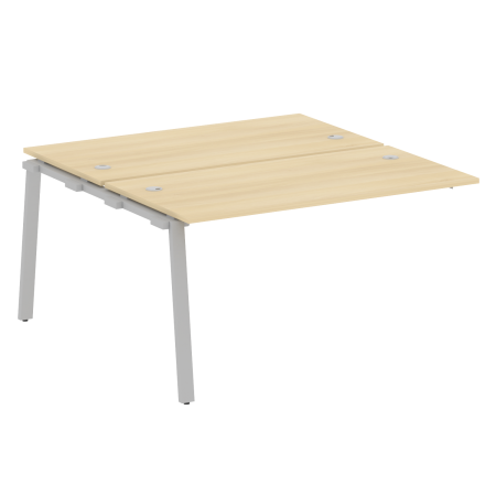 Проходной наборный элемент рабочей станции Metal System Style БА.ПРС-СП-2.3 1400x1475x750 (Акация/Серый металл)