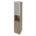 Шкаф высокий узкий правый Onix O.SU-1.4RR 400x420x1977 (Тиквуд Светлый)