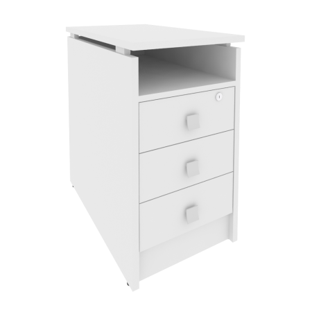 Тумба приставная Style Л.ТП-4.2 420x720x750 (Белый)