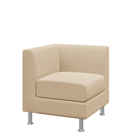 Диван Домино. Модуль угловой левый. (Модуль угловой левый sweet_cream)