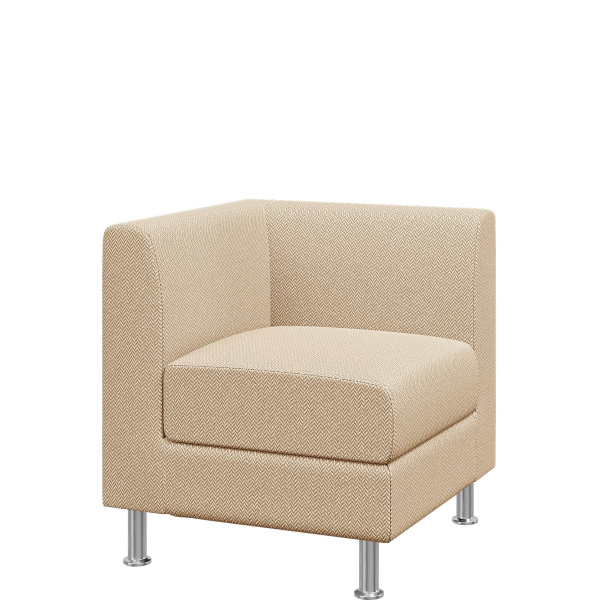 Диван Домино. Модуль угловой левый. (Модуль угловой левый sweet_cream)