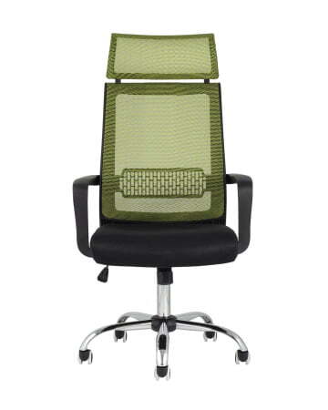 Кресло офисное TopChairs Style зеленое (Компьютерное кресло Style зеленый)