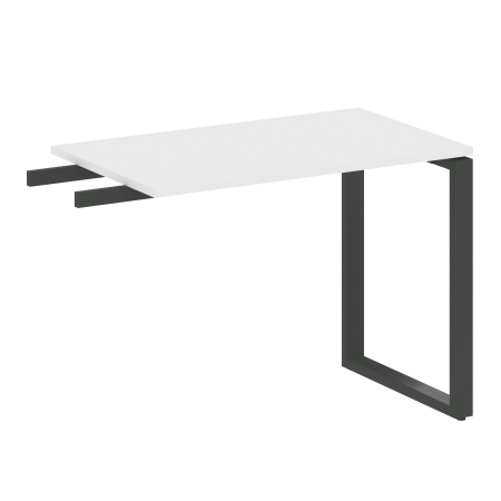 Приставной элемент БО.ПР-3 1000x600x750 (Белый/Антрацит металл)