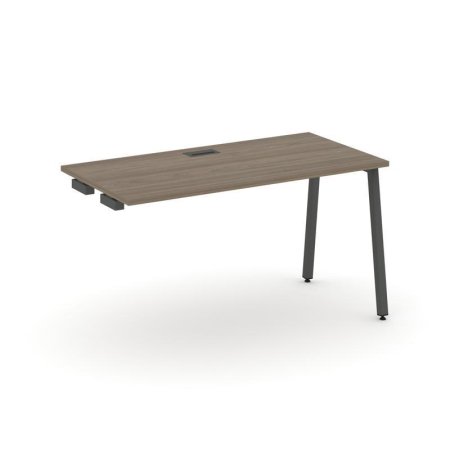 Стол-приставка к опорным элементам SN-4A.OPRS-014 (1580х700х750) (Вяз Благородный/Металл Антрацит)