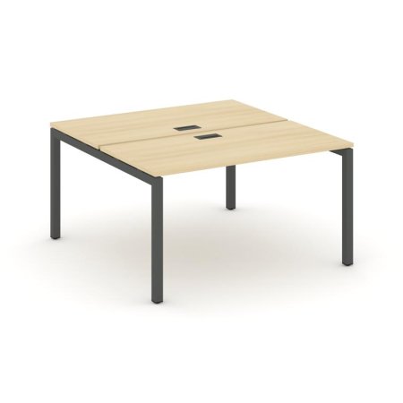 Рабочая станция 2-х сторонняя SN-5P.DRS-013 (1380х1432х750) (Акация Лорка/Металл Антрацит)