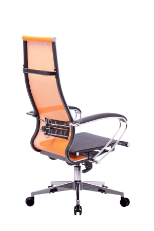 Кресло для руководителя Метта МЕТТА-7(MPRU)/подл.131/осн.004 (Оранжевый)