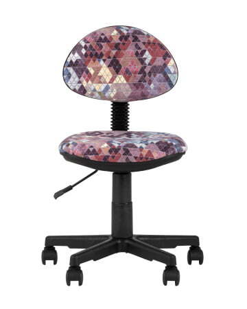 Кресло компьютерное детское УМКА абстракция красный (Детское кресло компьютерное УМКА красный)