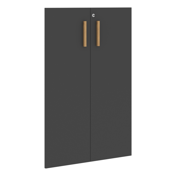 Двери средние Forta FMD 40-2(Z) 794x18x1164 (Черный графит)